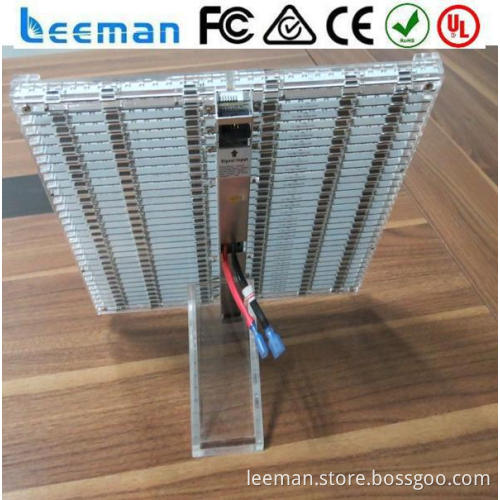 outdoor jumbo led screen gas screen